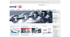 Desktop Screenshot of pewagchain.com
